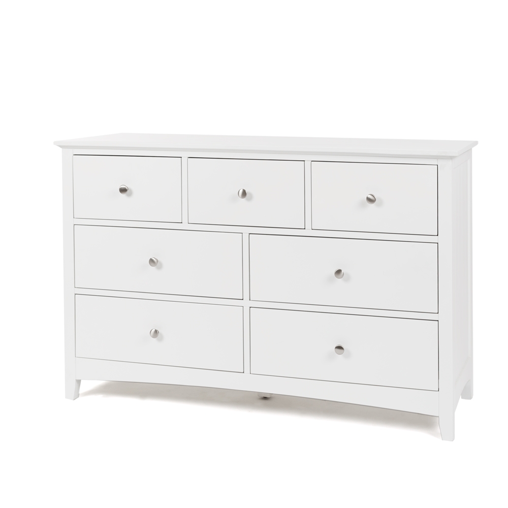 Jessica 3 over 4 Dresser - White