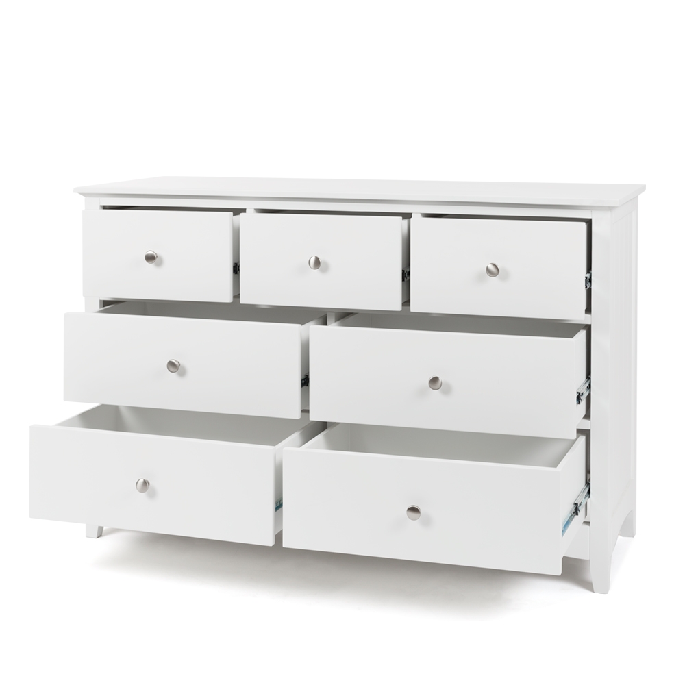 Jessica 3 over 4 Dresser - White