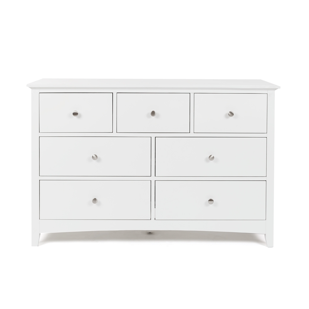 Jessica 3 over 4 Dresser - White