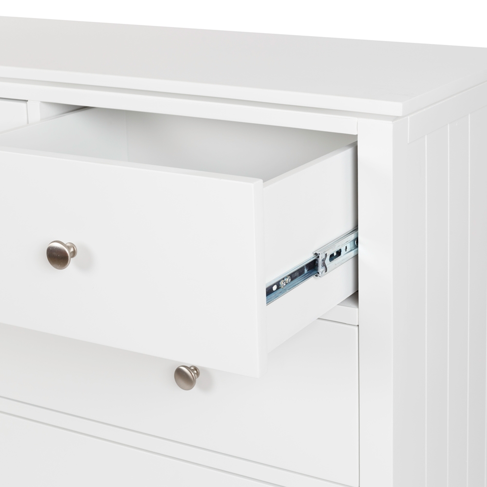 Jessica 6 Drawer Chest - White