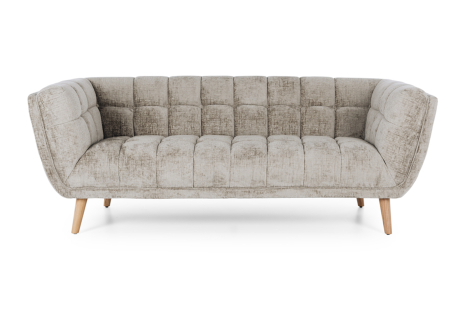 Towelie 3 seater sofa - Pearl Grey